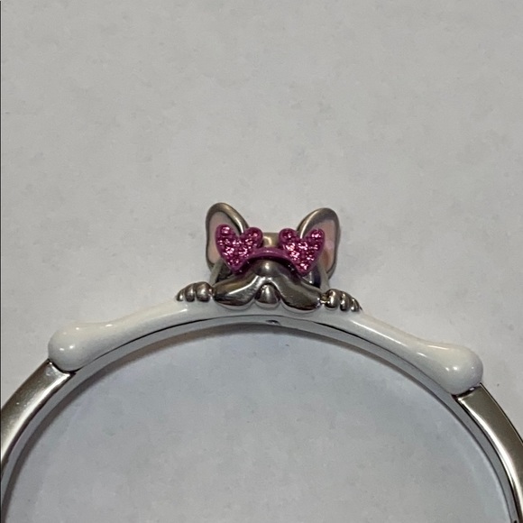 Kate Spade francois french bulldog bangle - Picture 2 of 2